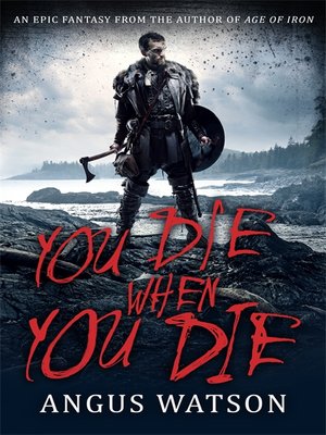 cover image of You Die When You Die